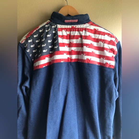 Vinyard Vines Men’s Half Zip Jacket Long Sleeve Sweater Size M - Picture 7 of 13